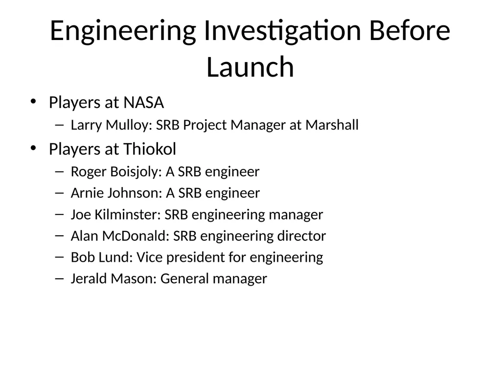 Unit – III ENGINEERING AS SOCIAL EXPERIMENTATION - slide 43 of 50