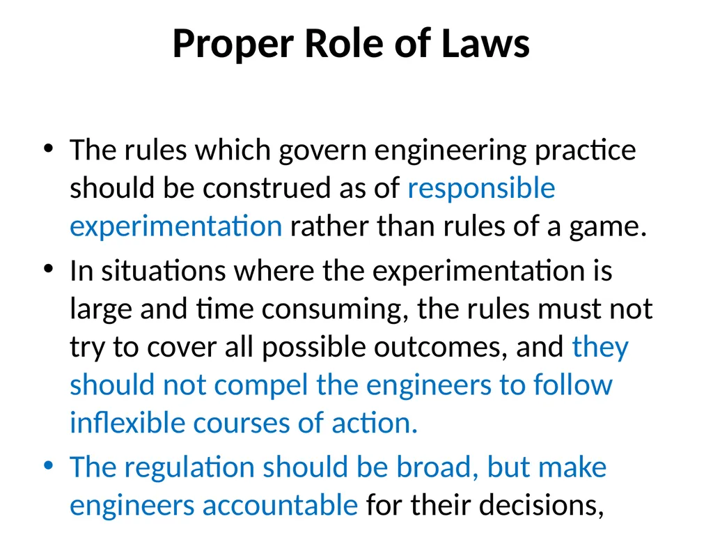 Unit – III ENGINEERING AS SOCIAL EXPERIMENTATION - slide 26 of 50