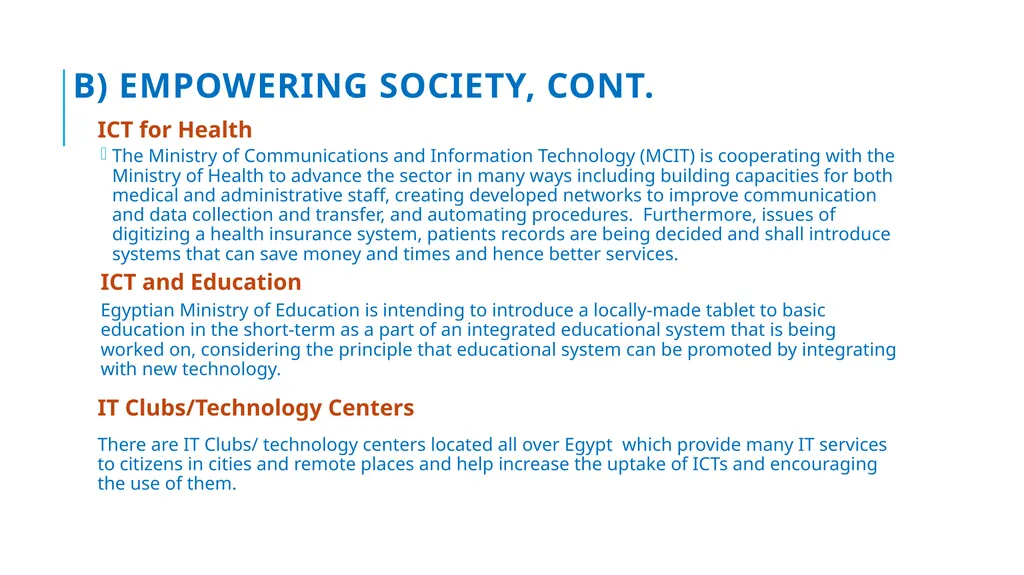 Development implications of the Digital economies: - slide 12 of 24