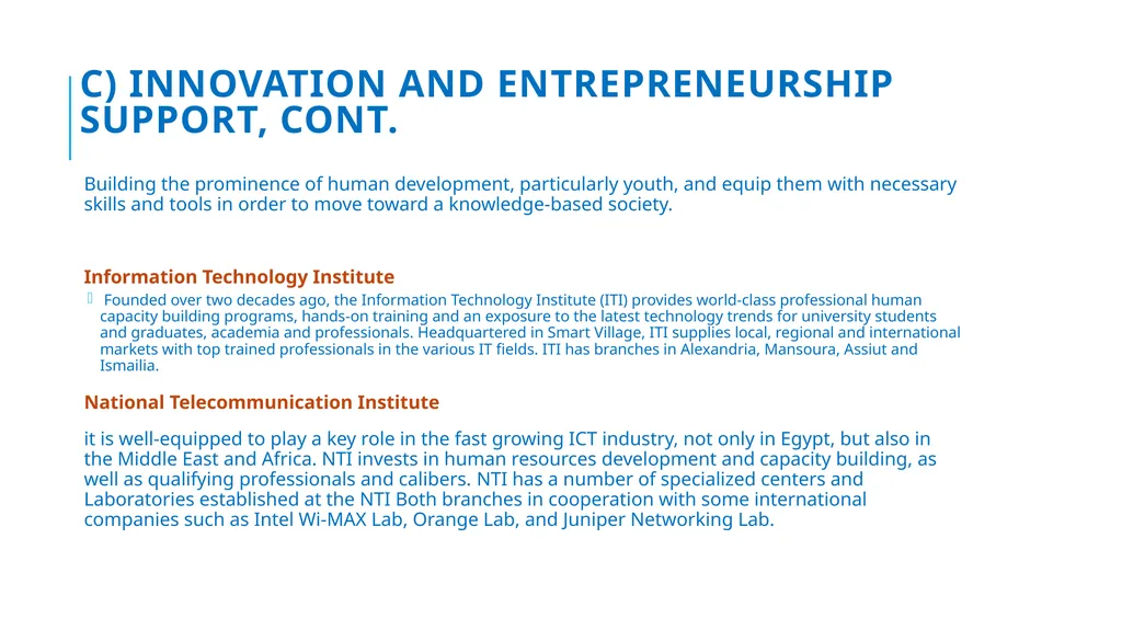 Development implications of the Digital economies: - slide 17 of 24