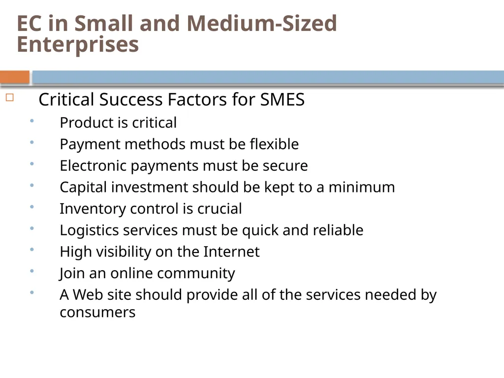 E-Commerce Strategy and Global EC Chapter 14 - slide 45 of 48