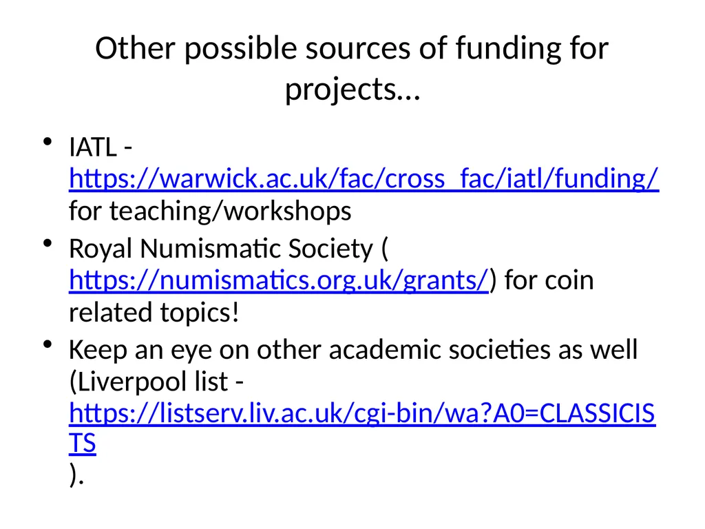 PGR Induction ADMIN  SSLC: One from each degree: - slide 15 of 17