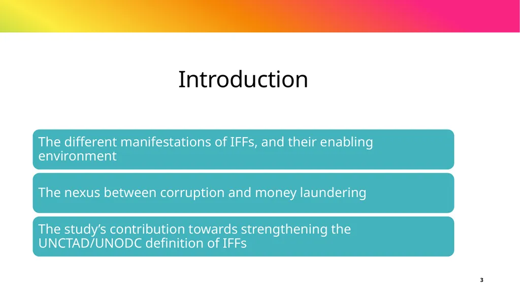 Study on Intensifying the fight against corruption - slide 3 of 24
