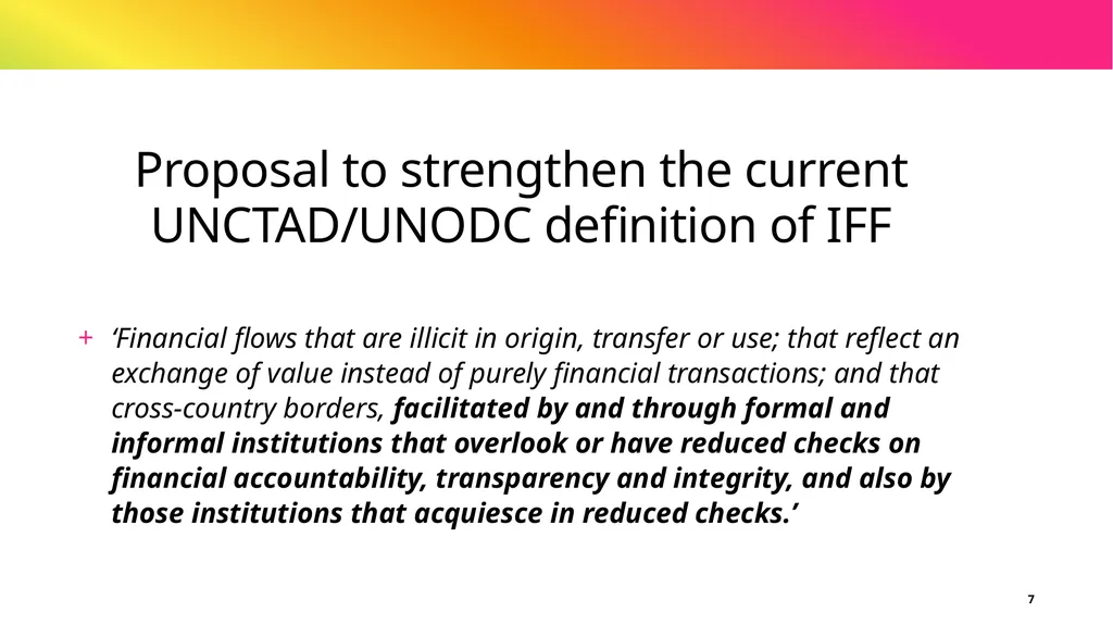 Study on Intensifying the fight against corruption - slide 7 of 24