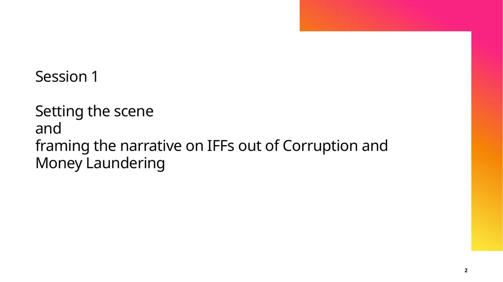 Study on Intensifying the fight against corruption - slide 2 of 24