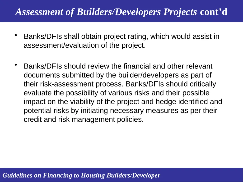Workshop on Housing Finance Prudential Regulations - slide 10 of 20