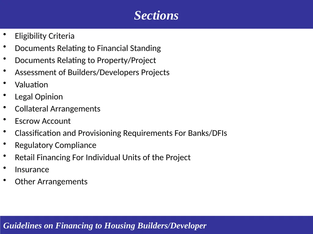Workshop on Housing Finance Prudential Regulations - slide 5 of 20