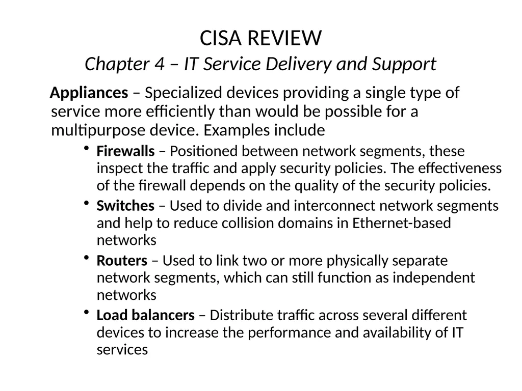 CISA REVIEW The material provided in this slide - slide 19 of 38