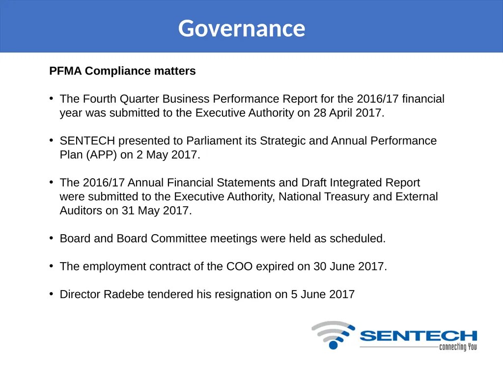 QUARTER 1 BUSINESS PERFORMANCE REPORT Presentation - slide 16 of 28