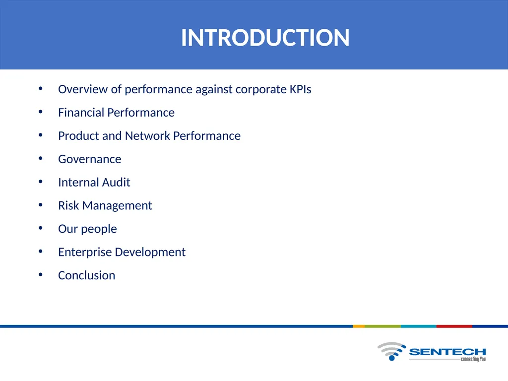 QUARTER 1 BUSINESS PERFORMANCE REPORT Presentation - slide 2 of 28