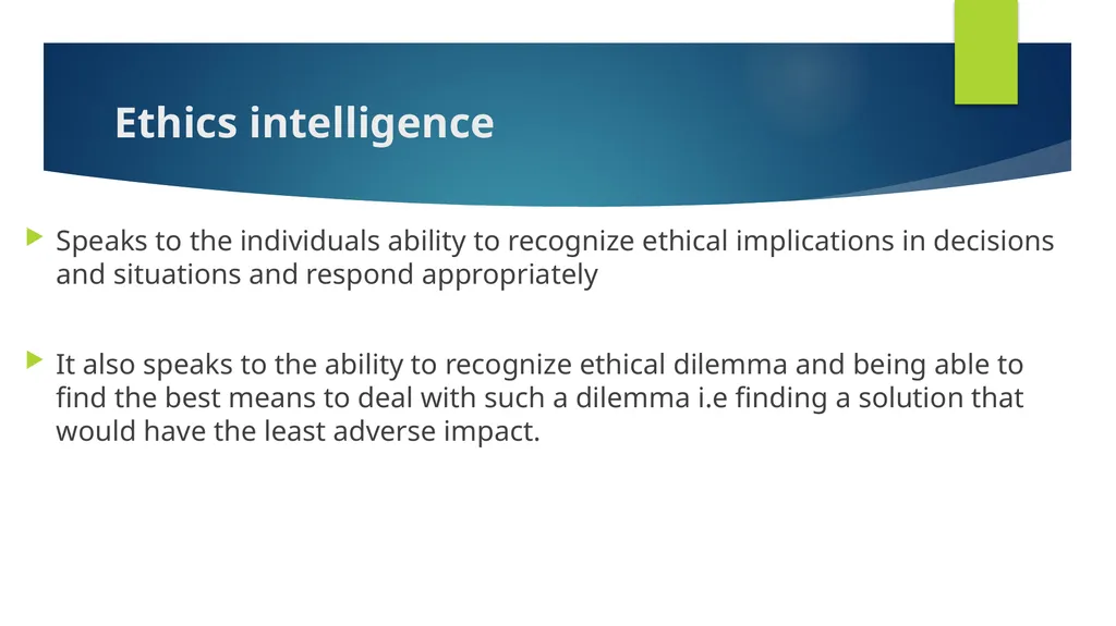 Ethics and Internal Audit-the critical link- - slide 19 of 52