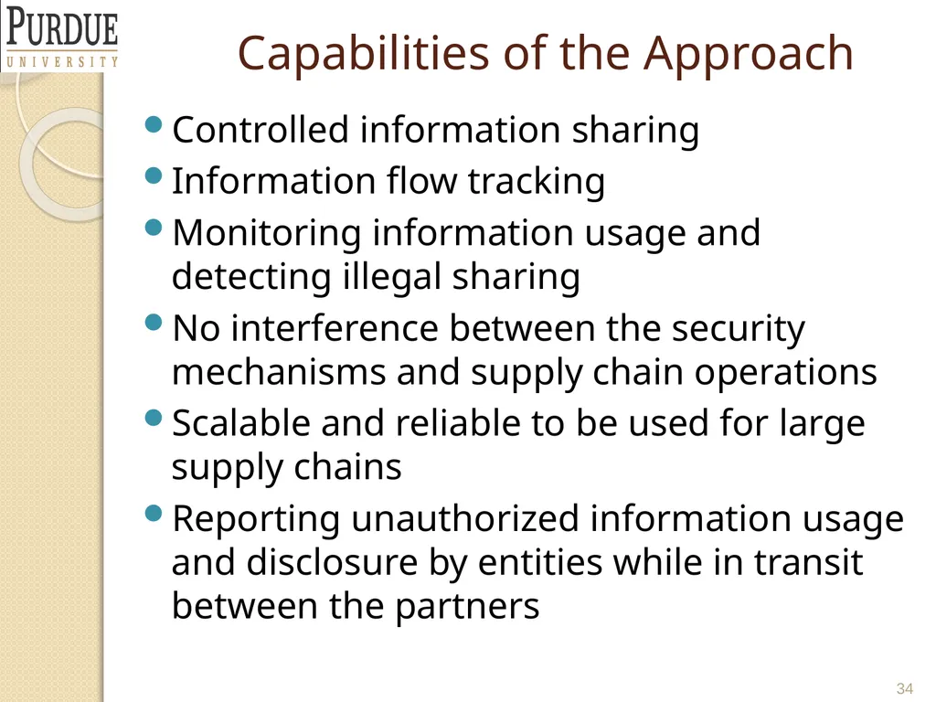 Protecting and Securing PLM and Supply Chain Data - slide 34 of 36