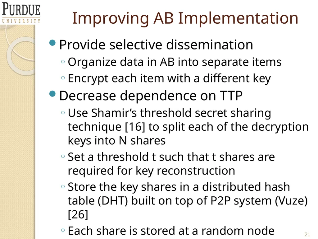Protecting and Securing PLM and Supply Chain Data - slide 21 of 36