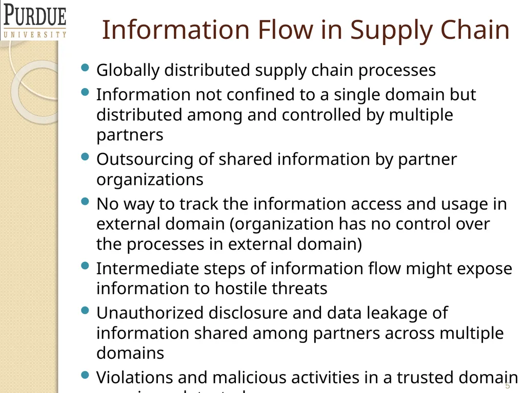 Protecting and Securing PLM and Supply Chain Data - slide 5 of 36