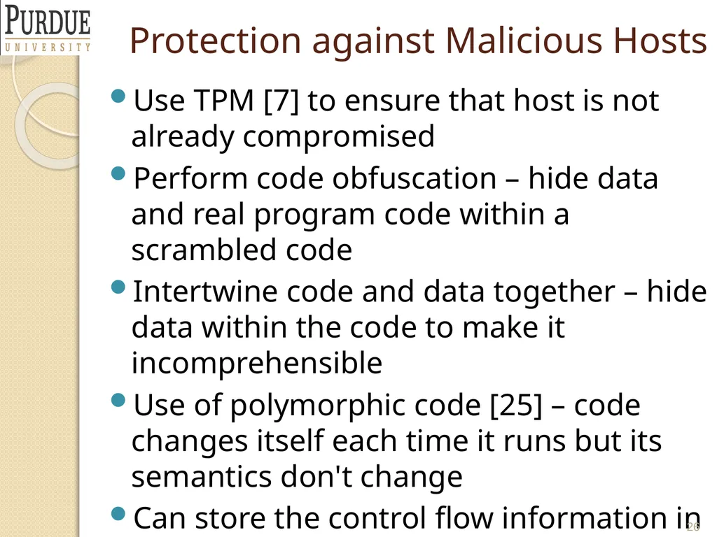Protecting and Securing PLM and Supply Chain Data - slide 26 of 36