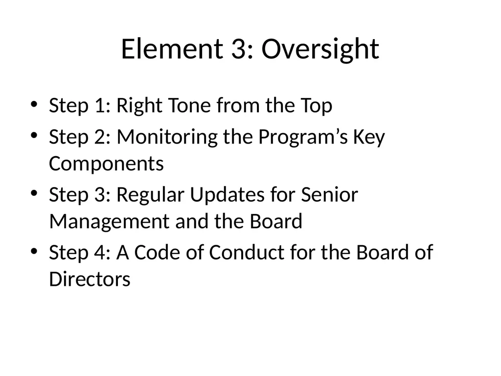 Corporate Ethics Compliance * Required by Federal - slide 13 of 18