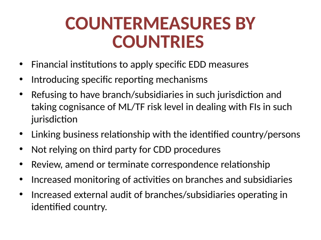 IMPLEMENTATION STRUCTURE & EXPECTED OUTCOMES FOR - slide 25 of 31