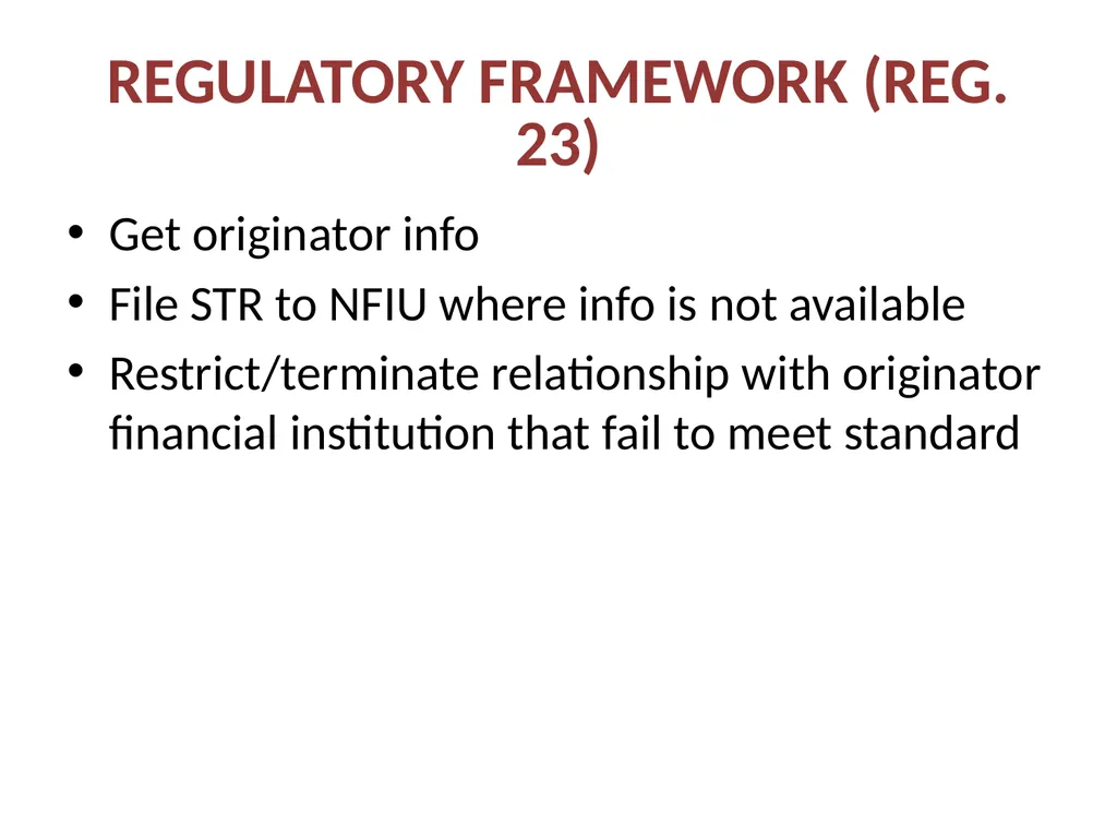 IMPLEMENTATION STRUCTURE & EXPECTED OUTCOMES FOR - slide 11 of 31