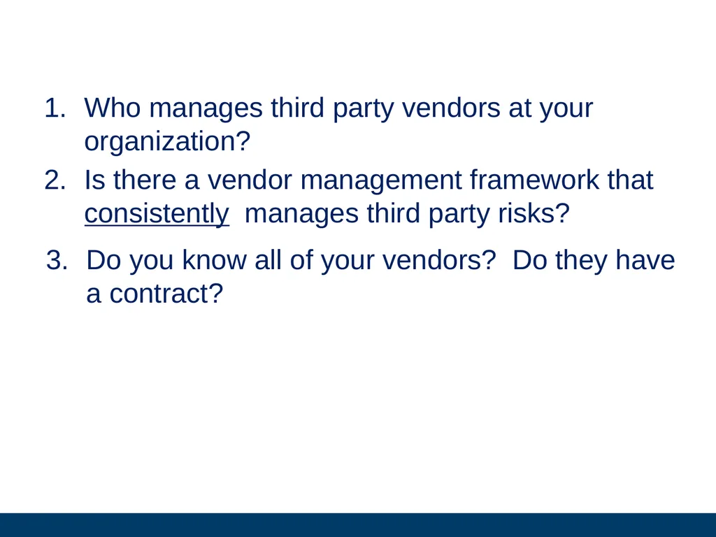 What Is Vendor Management And Why Is It Important - slide 2 of 14