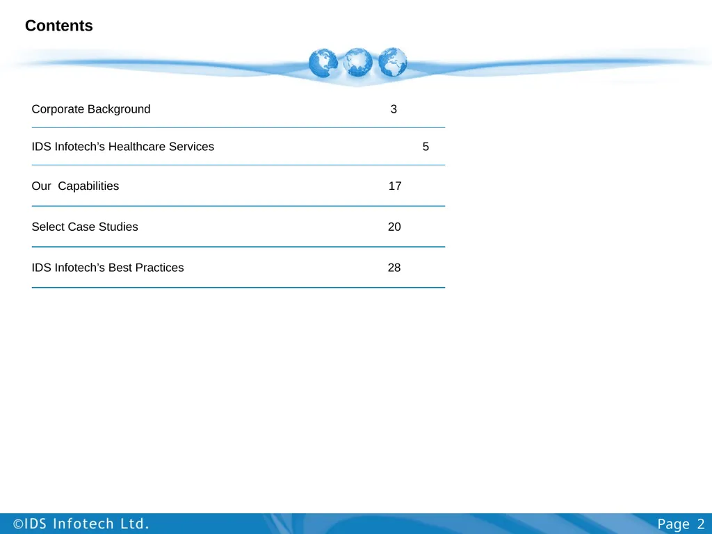 Healthcare Services Group including Clinical Trial - slide 2 of 28