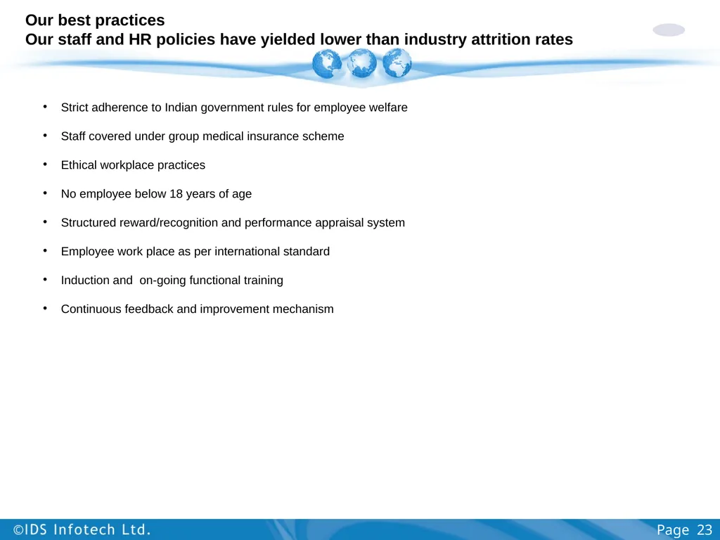 Healthcare Services Group including Clinical Trial - slide 23 of 28