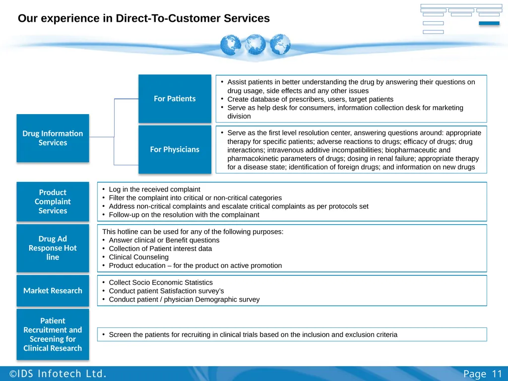 Healthcare Services Group including Clinical Trial - slide 11 of 28