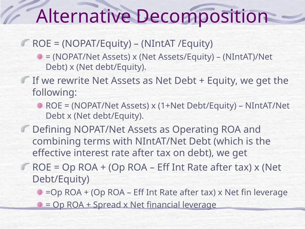 Dupont Analysis and Strategy P.V. Viswanath - slide 6 of 34