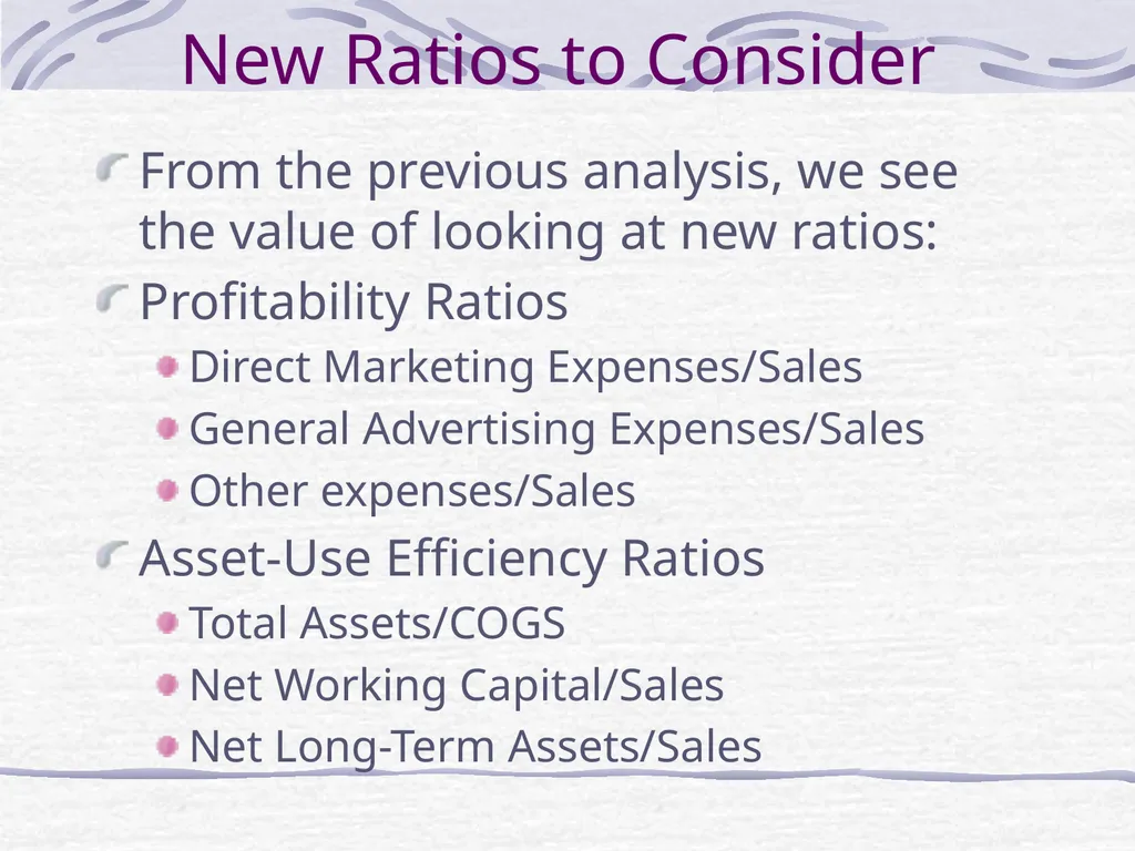 Dupont Analysis and Strategy P.V. Viswanath - slide 29 of 34