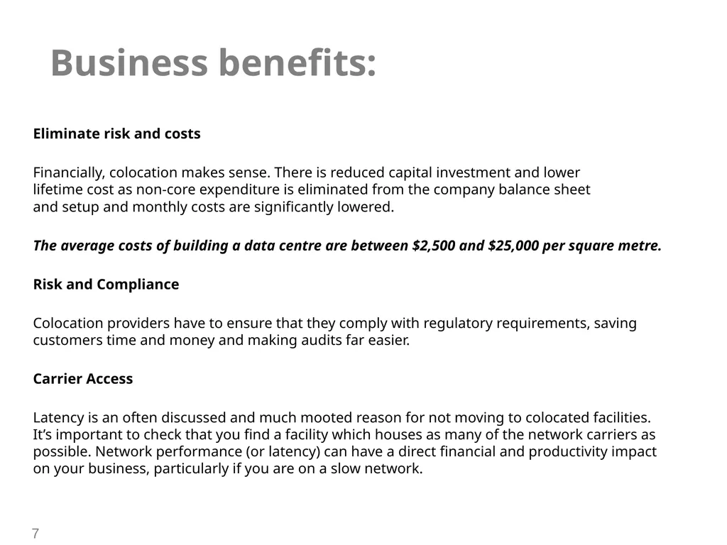 Hosting Infrastructure Data Centre Economics THE - slide 7 of 19