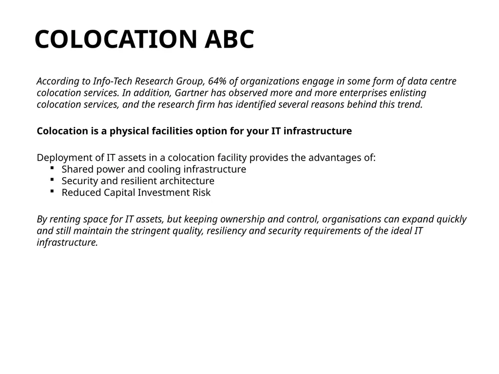 Hosting Infrastructure Data Centre Economics THE - slide 3 of 19