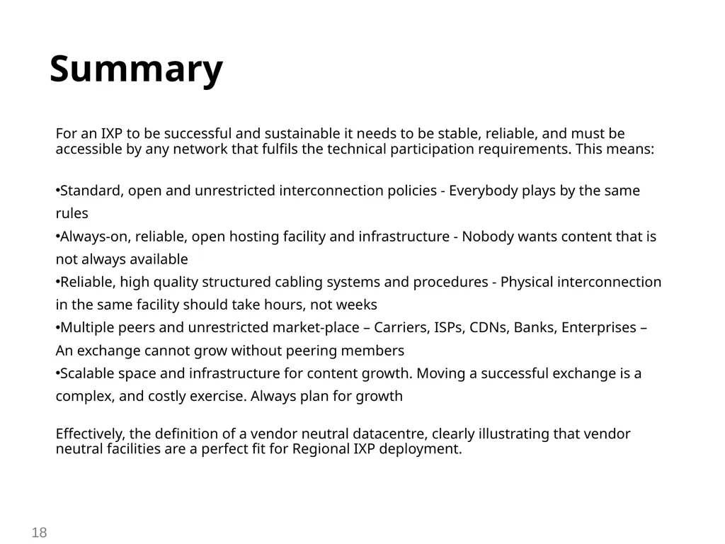 Hosting Infrastructure Data Centre Economics THE - slide 18 of 19