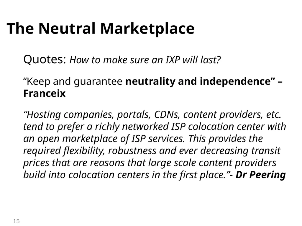 Hosting Infrastructure Data Centre Economics THE - slide 15 of 19