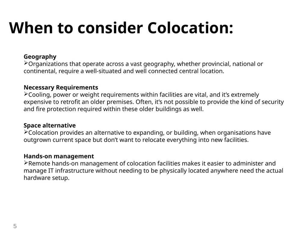 Hosting Infrastructure Data Centre Economics THE - slide 5 of 19