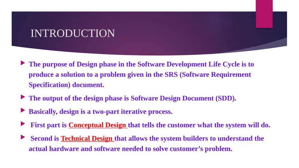 SOFTWARE ENGINEERING TOPIC : COUPLING AND COHESION - slide 5 of 27