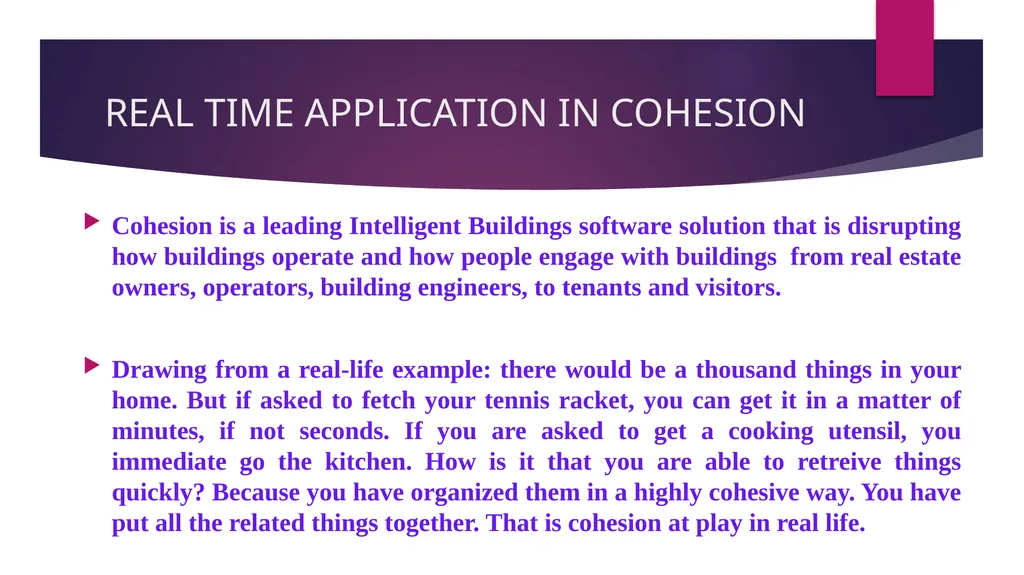 SOFTWARE ENGINEERING TOPIC : COUPLING AND COHESION - slide 26 of 27