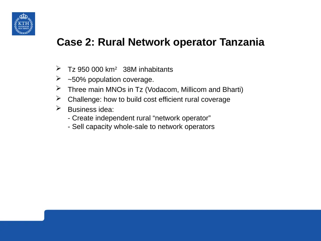 CMI Conference November 2014: A Market Model study - slide 8 of 18