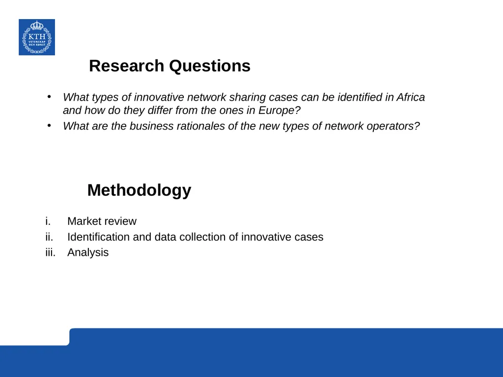 CMI Conference November 2014: A Market Model study - slide 4 of 18