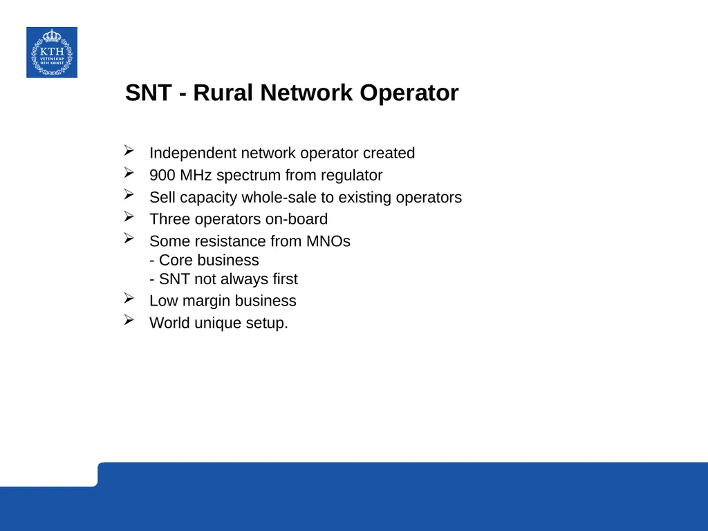 CMI Conference November 2014: A Market Model study - slide 9 of 18