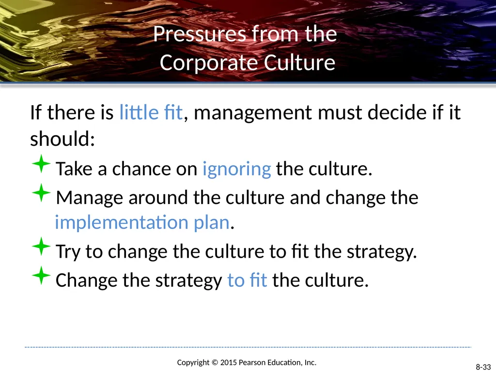 Strategy Formulation: Functional Strategy and - slide 33 of 38