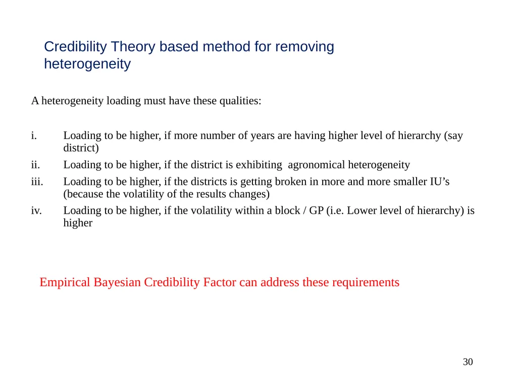 Crop Insurance Pricing A V Karthikeyan Appointed - slide 30 of 44