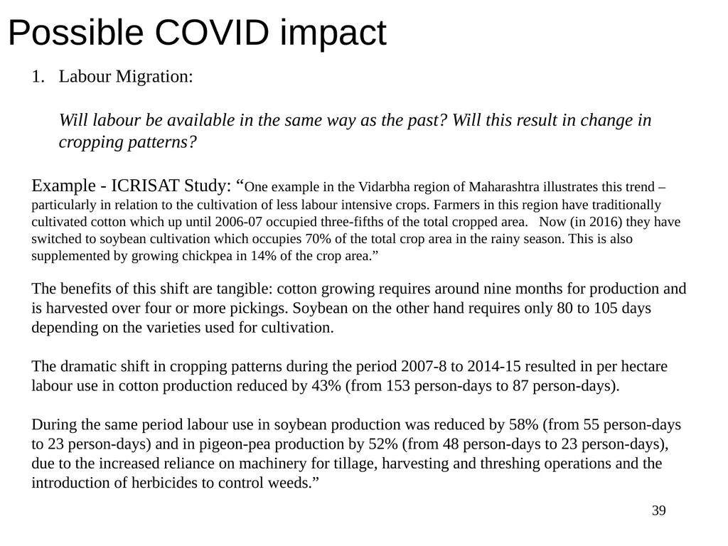Crop Insurance Pricing A V Karthikeyan Appointed - slide 39 of 44