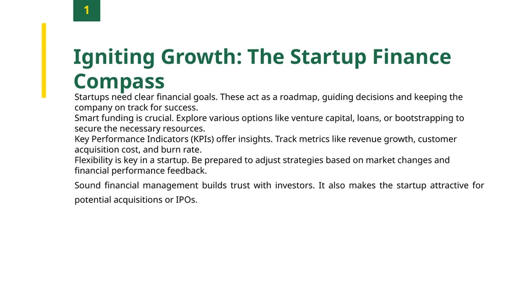 Startup Financial Flight: Lessons from Zoho's - slide 3 of 12
