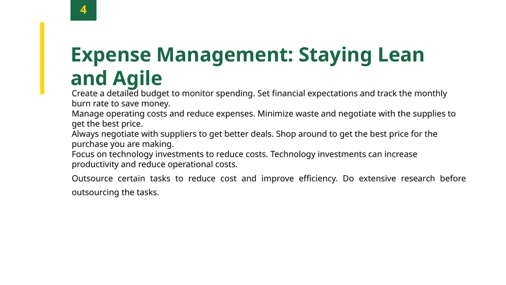 Startup Financial Flight: Lessons from Zoho's - slide 6 of 12
