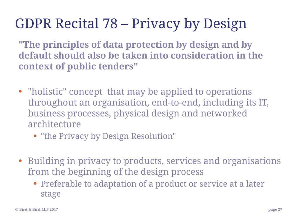 Bid exclusion risks in Public Procurement - slide 27 of 35