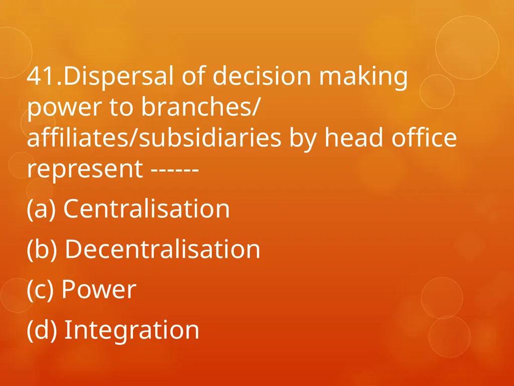 XI COMMERCE 1MARK QUIZ chapter 1-18 Presented by - slide 42 of 101