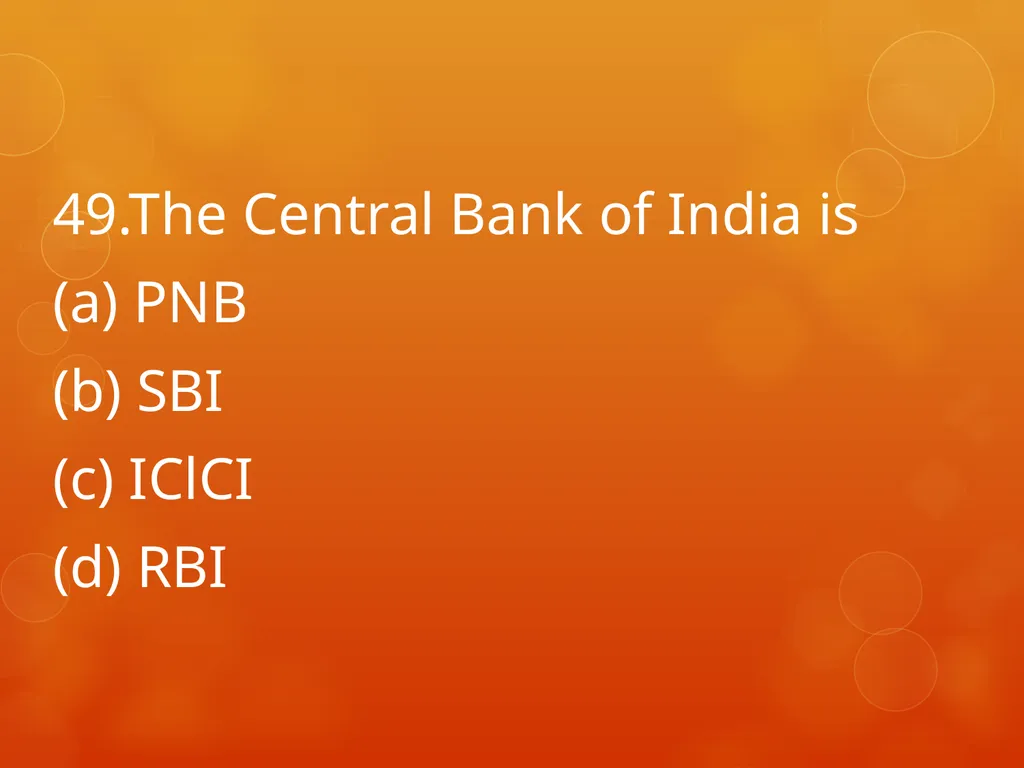 XI COMMERCE 1MARK QUIZ chapter 1-18 Presented by - slide 50 of 101