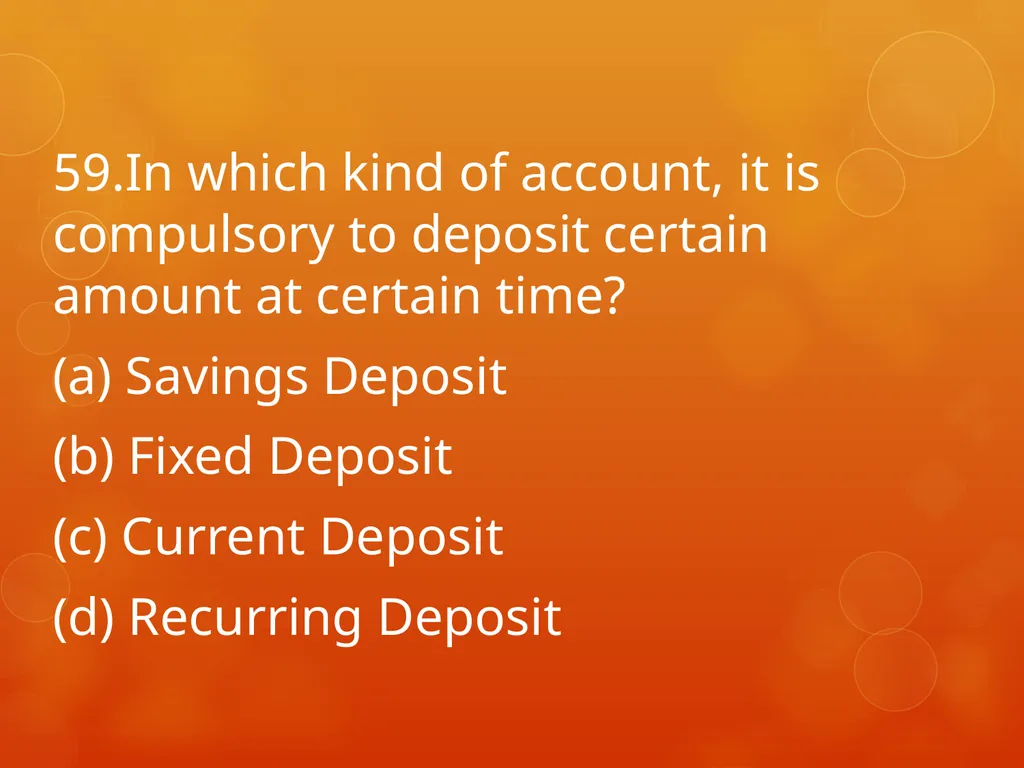 XI COMMERCE 1MARK QUIZ chapter 1-18 Presented by - slide 60 of 101