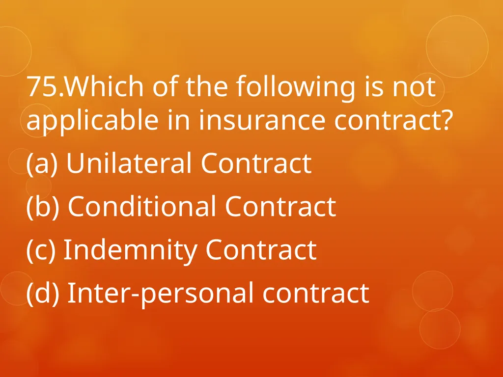 XI COMMERCE 1MARK QUIZ chapter 1-18 Presented by - slide 76 of 101