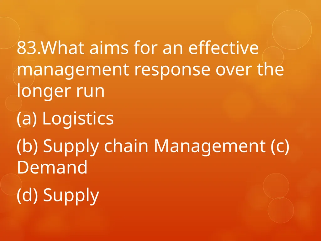XI COMMERCE 1MARK QUIZ chapter 1-18 Presented by - slide 84 of 101