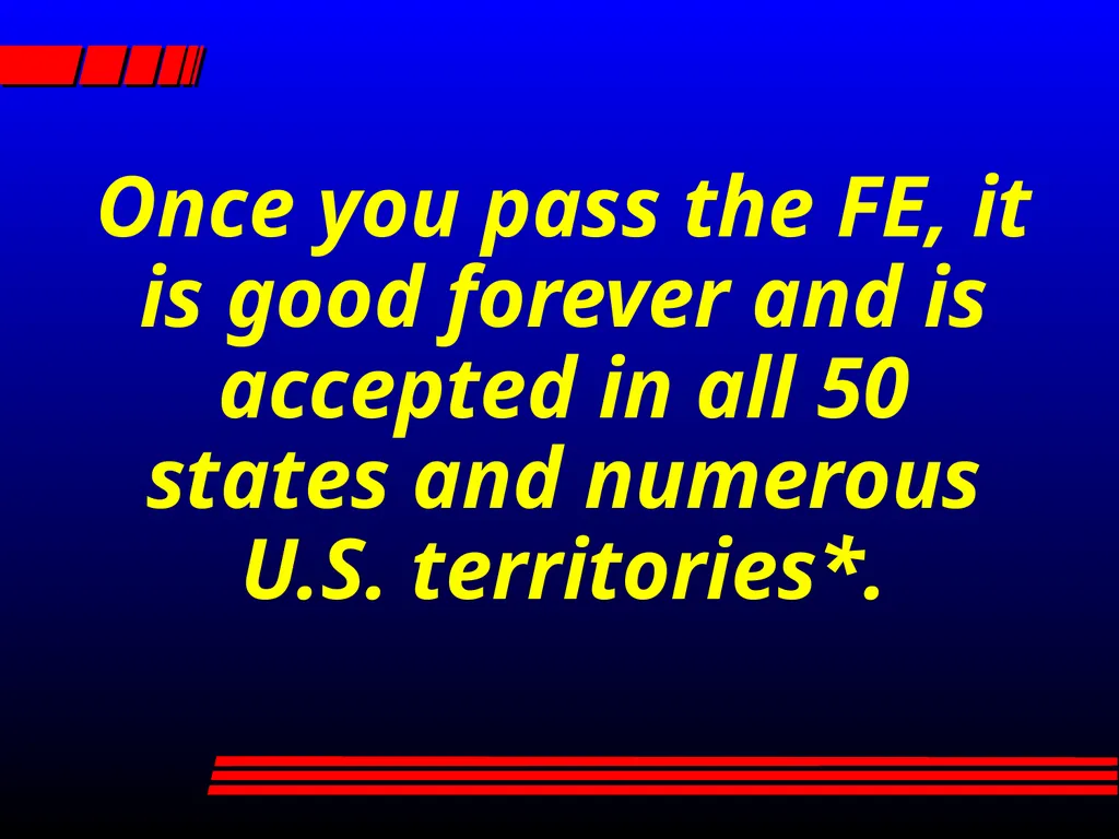 ENGINEERING LICENSURE A PATH OF OPPORTUNITY What - slide 9 of 24